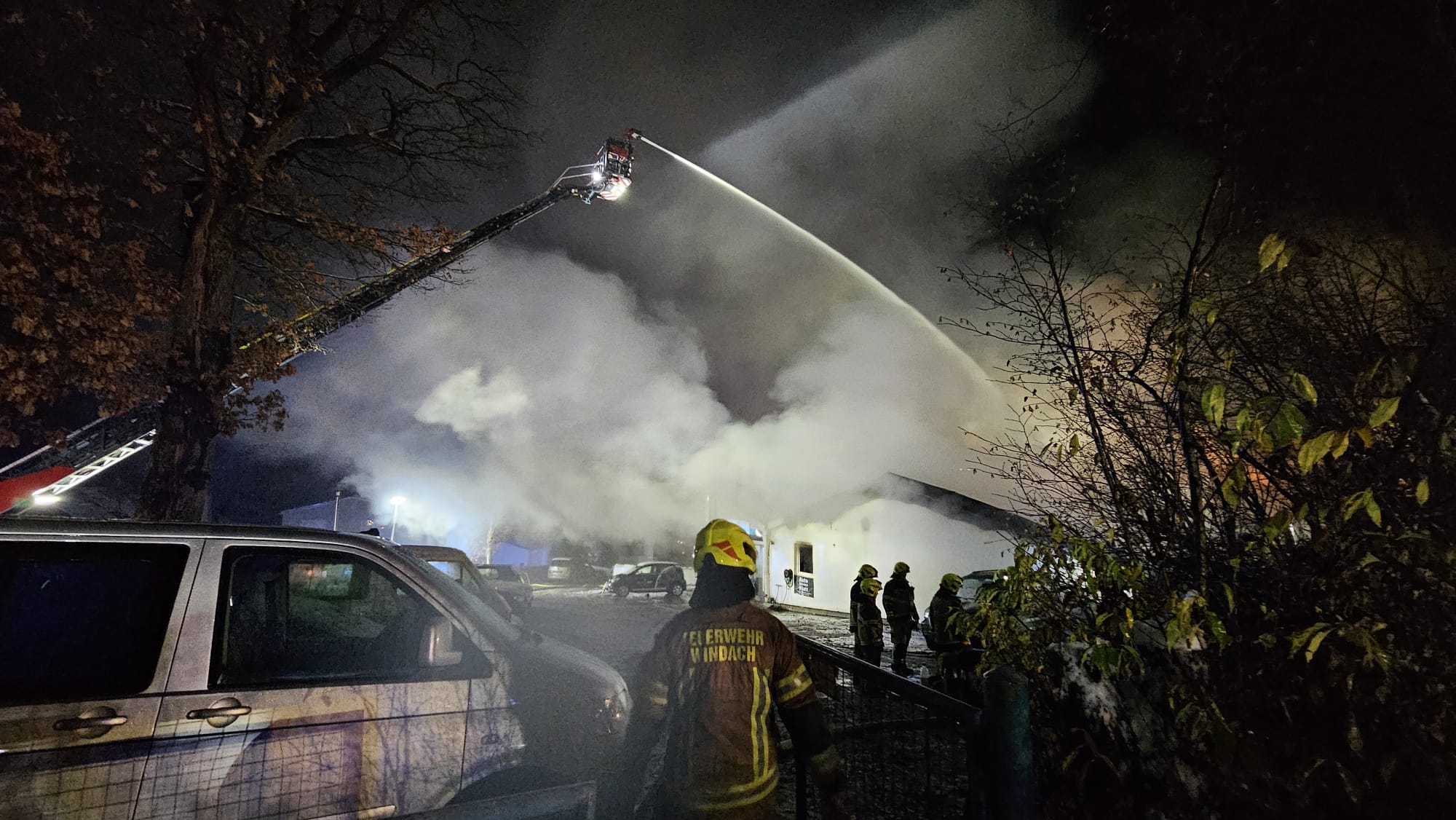 Großbrand in Schondorf