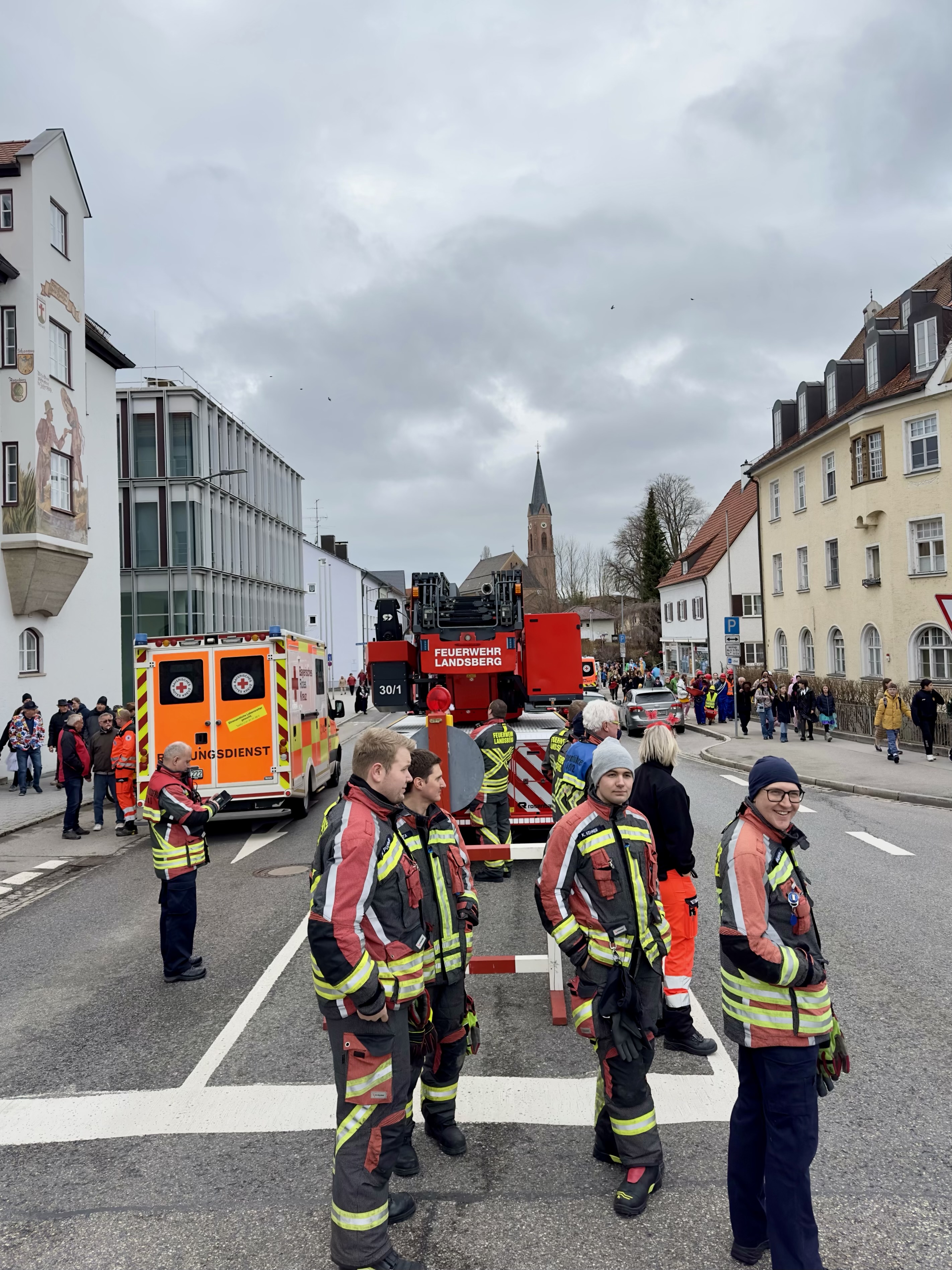 Ehrenamtlicher Bereitschaftsdienst an Fasching